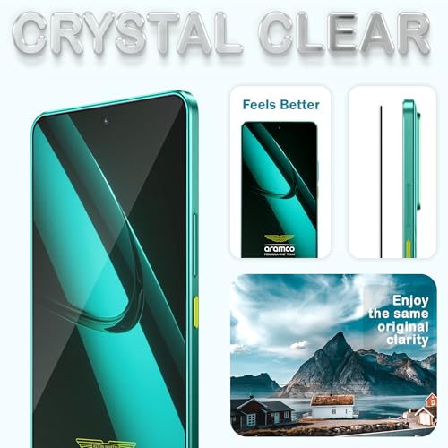 Image of ArmourPro Military Grade Gorilla Tempered Glass Compatible For Realme GT 7 (6.78 Inch) With Easy Installation Kit for Smartphone| Edge To Edge Coverage | Black, Pack of 2