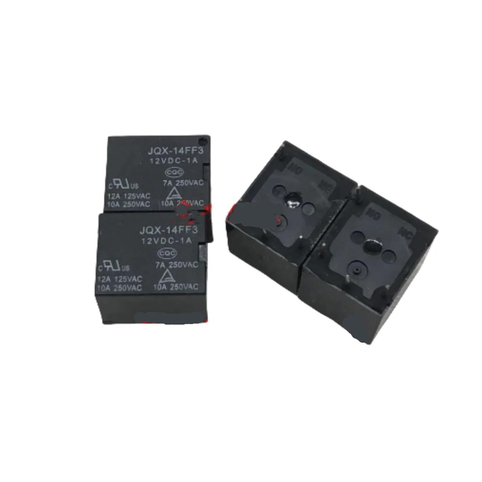 PKNVKZIDK 5PCS JQX-14FF3-12VDC-1A Relay DC12V 4PIN