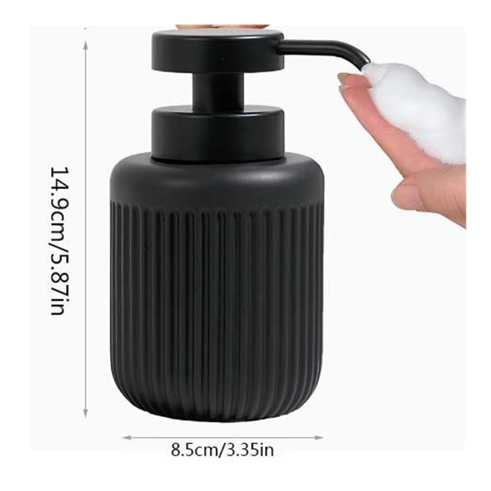 Seifenspender, Schaumseifenspender Haushalt 330ml zur Dosierung von Waschmittel Handseife Duschgel Waschmittel mit Pumpe Seifenspender für K
