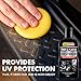 Plastic Restorer for Car with Foam Applicator, Black Trim Restorer, Bumpers and Rubber, Protects Against UV Rays, Long Lasting Shine, No Oily Residue