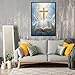 Cross Christian Puzzles for Adults 1000 Pieces, Religious Bird Jigsaw Puzzles, Bible Catholic Faith Inspirational Puzzle as Home Decor
