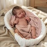 Zero Pam Full Silicone Baby Doll-20 in Reborn Baby Dolls Silicone Full Body, Realistic Babys Doll, Anatomically Correct Girl, Real Life Reborn Dolls (Full Body Girl 02)