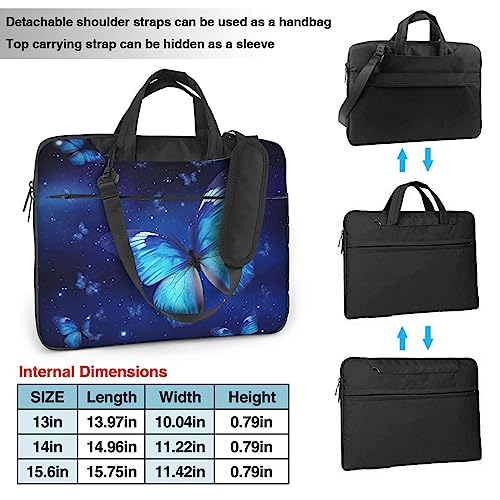 Bolso Tote para Laptop Hombre Mujer Negro miniatura 4