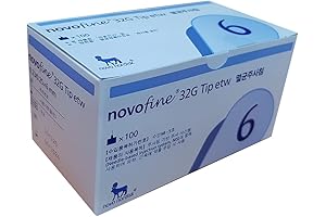 Novofine 32G 6mm, 100pcs/Box for Reliable and Precise Injections