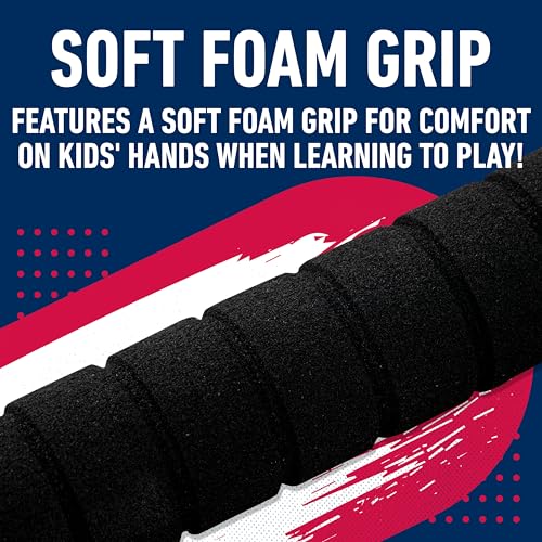 Image of Franklin Sports Minnesota Twins Foam Bat & Ball Set - 21 inch Soft Jumbo Team Baseball Bat and Ball Team Logo - MLB Official Licensed Product