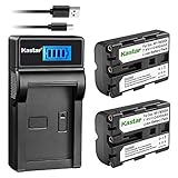 Kastar Battery X2 & LCD Slim USB Charger for Sony NP-FM500H Alpha SLT A57 A58 A65 A77 A99 A77V A77II DSLR-A100 A200 A350 A450 A500 A550 A700 A850 A900 Alpha a99 II CLM-V55 DSLR a100 a200 a560 a580 a58