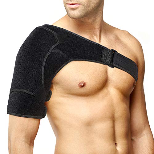 Anoopsyche Adjustable Shoulder Brace for Right and Left Sprain