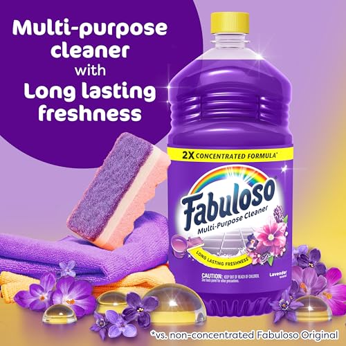 Image of Fabuloso 2X All-Purpose Cleaner, Lavender Scent, 56 fl oz