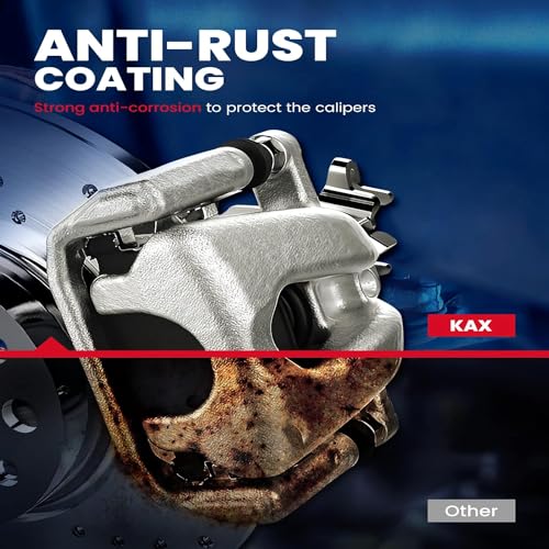 Image of KAX Disc Brake Caliper Assembly Fit for Chevrolet Equinox 2007-2009, Captiva Sport 2012-2015, Saturn Vue 2008-2010, Pontiac Torrent 2007-2009, Suzuki XL-7 2007-2009, Front Side Brake Caliper