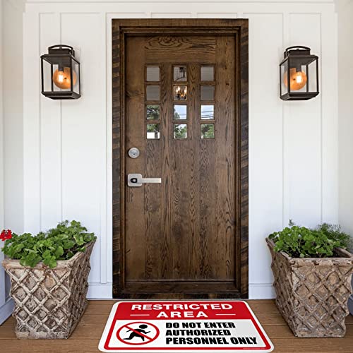 Paillasson Do Not Enter COTECI tapis d'accueil message original 65x90 cm