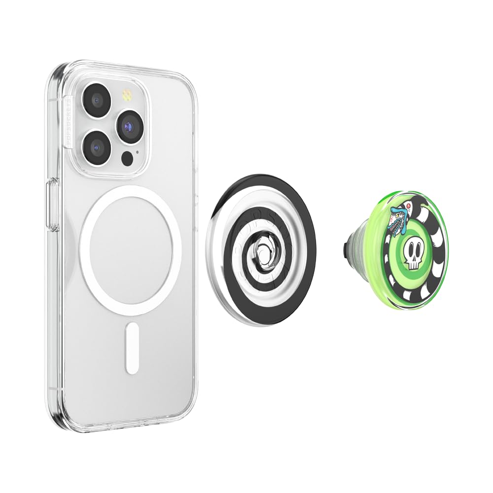 PopSockets Phone Grip for MagSafe Secure Magnetic Phone Grip & Stand, Hands-Free Kickstand, Wireless Charging Compatible - Image 3
