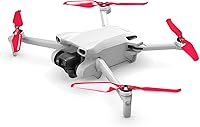 Vista 2 de Master Airscrew Hélices Stealth para DJI Mini 3 - Rojo, 4 hélices en Set