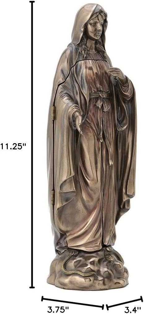 Veronese Design Lady of Grace Polyptych Sculpture of Annunciation