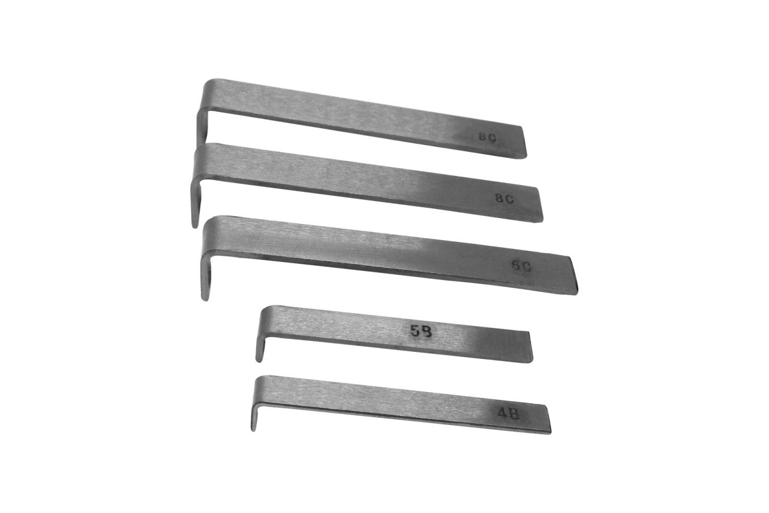 PAULIMOT HSS-Räumnadel Set für 4, 5, 6 und 8 mm Keilnuten