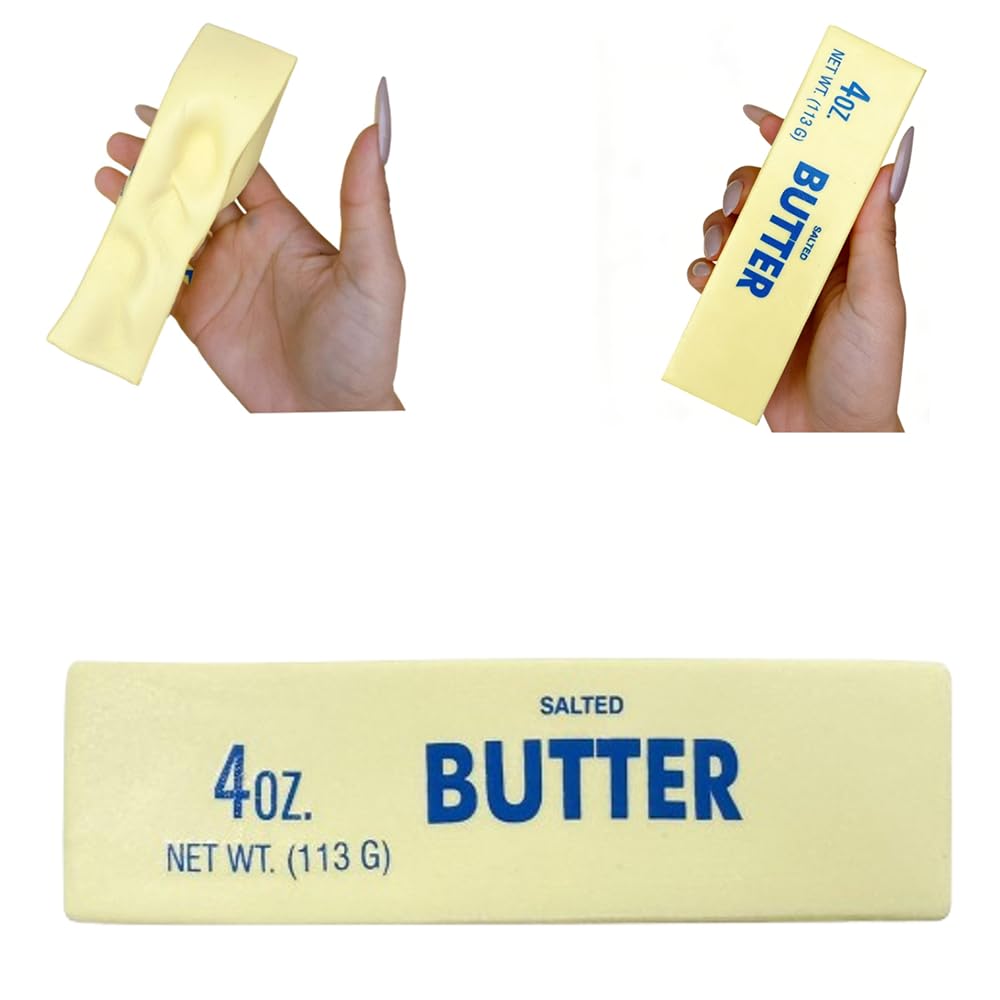 Slow Rebound Cute Butter Squeeze Stress Balls Upgrade Stress Relief Fidget Toys Wet Slow Rebound Stress Relief Toy