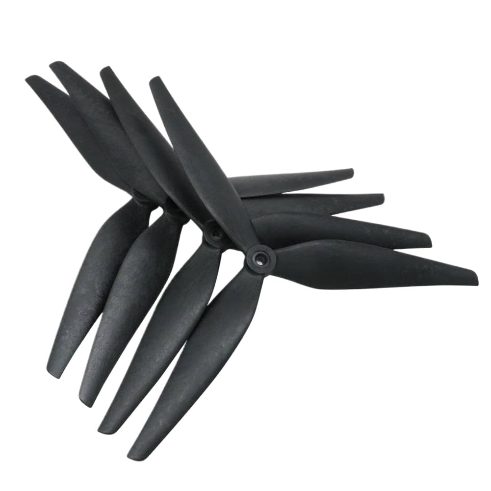 10 Paar Schwarz Kohlenstoffverstärkt Nylon Propeller Kompatibel Mit 10x5x3 10x5.5x3 9x5x3 Größen 1050 1055 9050 Für RC FPV Quadcopter(9x5x3)