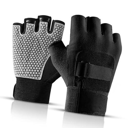 RETUOLWAG 1 par de guantes de entrenamiento duraderos para ejercicio, guantes deportivos para entrenamiento de gimnasio y deportes al aire libre
