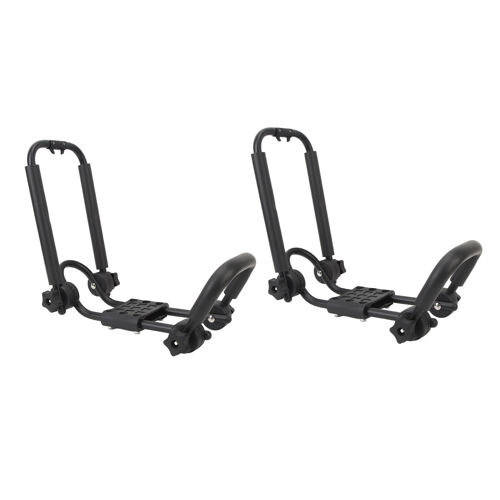 Folding Adjustable Kayak Roof Rack, Universal 2pcs Car Top Mount Carrier, Compatible with SUV, Truck, Van, Easy to Use