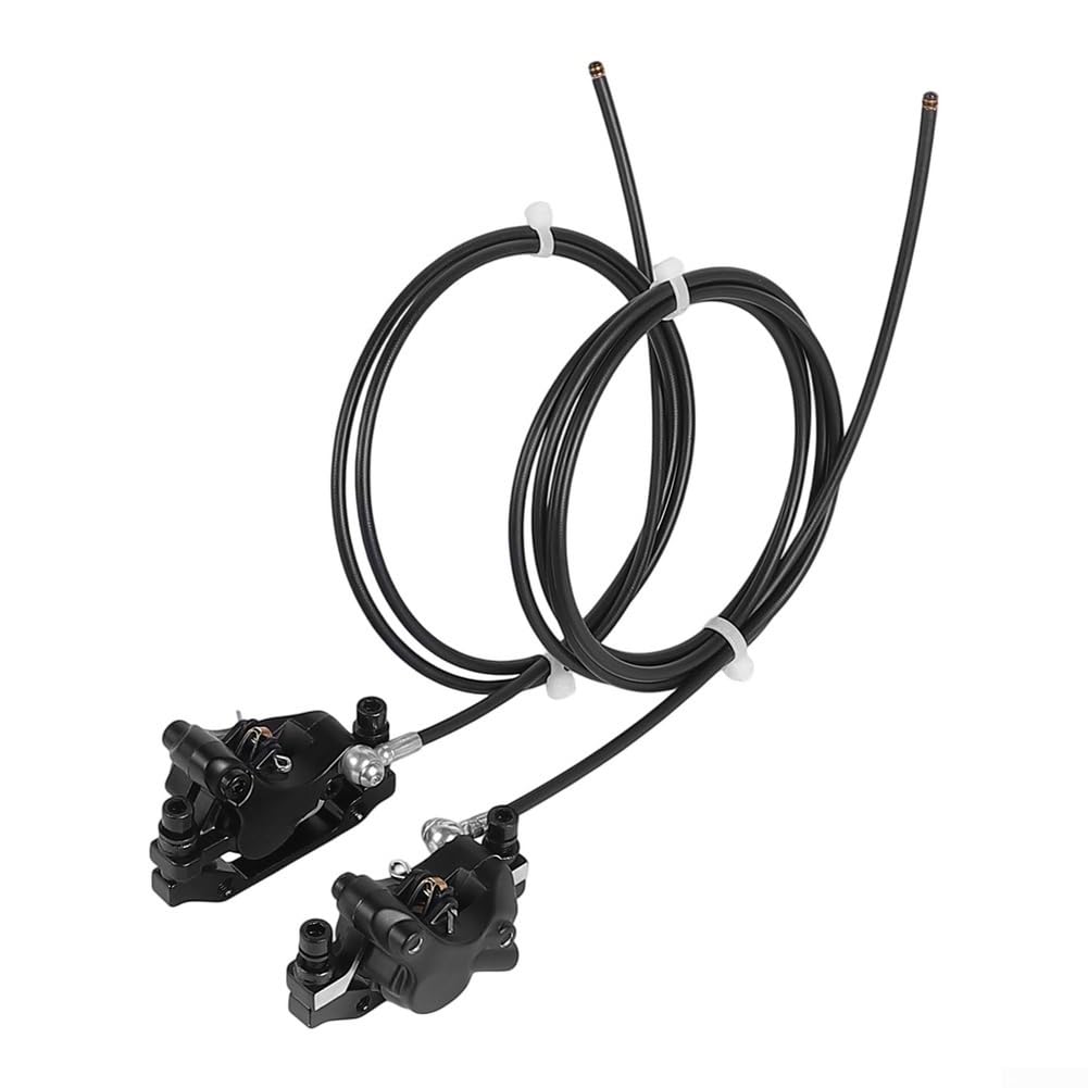 Ensemble de freins avant et arrière avec plaquettes de frein en alliage d'aluminium pour trottinette électrique Oxo Noir 26 x 24 x 5 cm