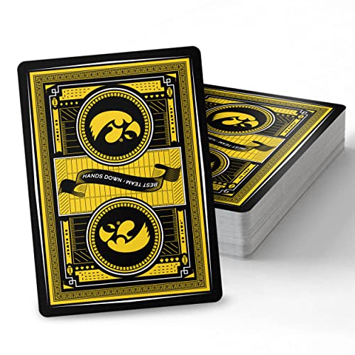 Image of YouTheFan NCAA Officially-Licensed Playing Cards - Original Artwork on All face Cards and Jokers - Team's Official Colors - Quality Linen Texture - Designed in The USA