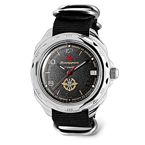 VOSTOK El | Komandirskie Signal Corps Commander Russian Army | Reloj mecánico de estilo militar de la serie 296 VOSTOK El | Komandirskie Signal Corps Commander Russian Army | Reloj mecánico de estilo militar de la serie 296