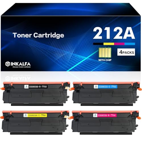 Toner HP 212A 212X W2120A à encre Premium pour imprimante Color LaserJet MFP M578dn