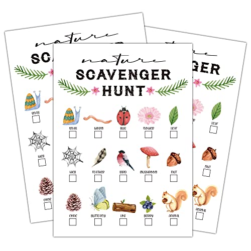 Scavenger Hunt Game - Cartas para Juego al Aire Libre miniatura 1