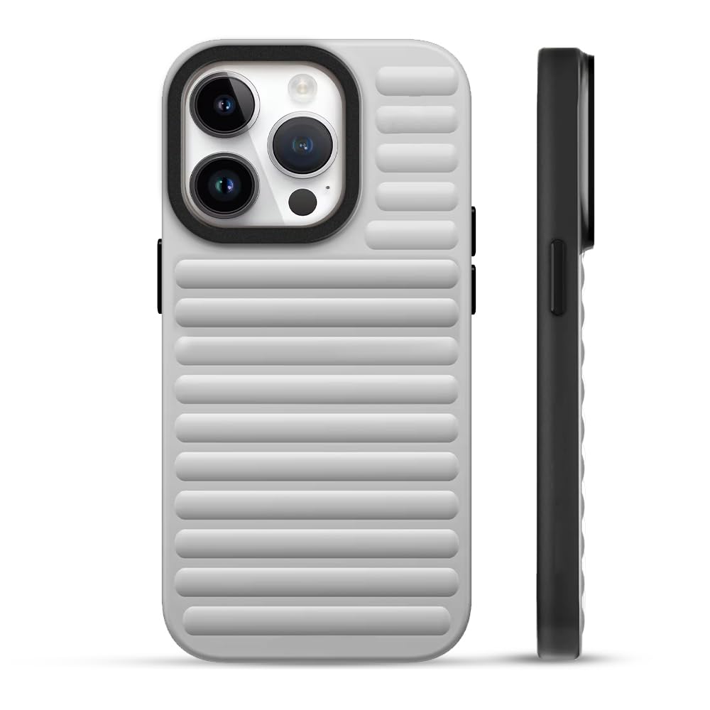 KARWAN Polycarbonate Back Case Cover For iPhone 15 Pro Max [Military Grade Protection] Hard & Soft Bumper Anti-Scratch Protective Shockproof Cover For iPhone 15 Pro Max-White (B0D4F32PMT) Amazon Price History, Amazon Price Tracker