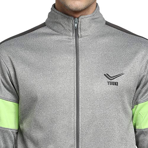Image of YUUKI-Mens Cns Fo Tape JKT-Grey Mel for Mens