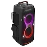 JBL PARTYBOX Club 120 Portable Party Speaker Bundle with gSport Cargo Sleeve (Black)
