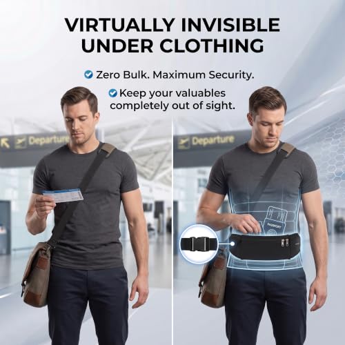 The Belt of Orion Slim Travel Money Belt
