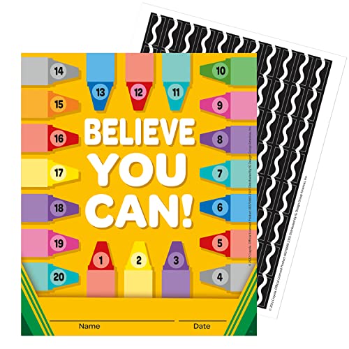 Eureka Crayola Mini Student Reward Charts, 36 ct - image 1