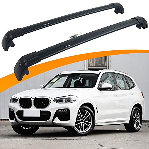 SnailAuto Fit for BMW X3 G01 2018 2019 2020 Lockable Crossbars Roof Rack