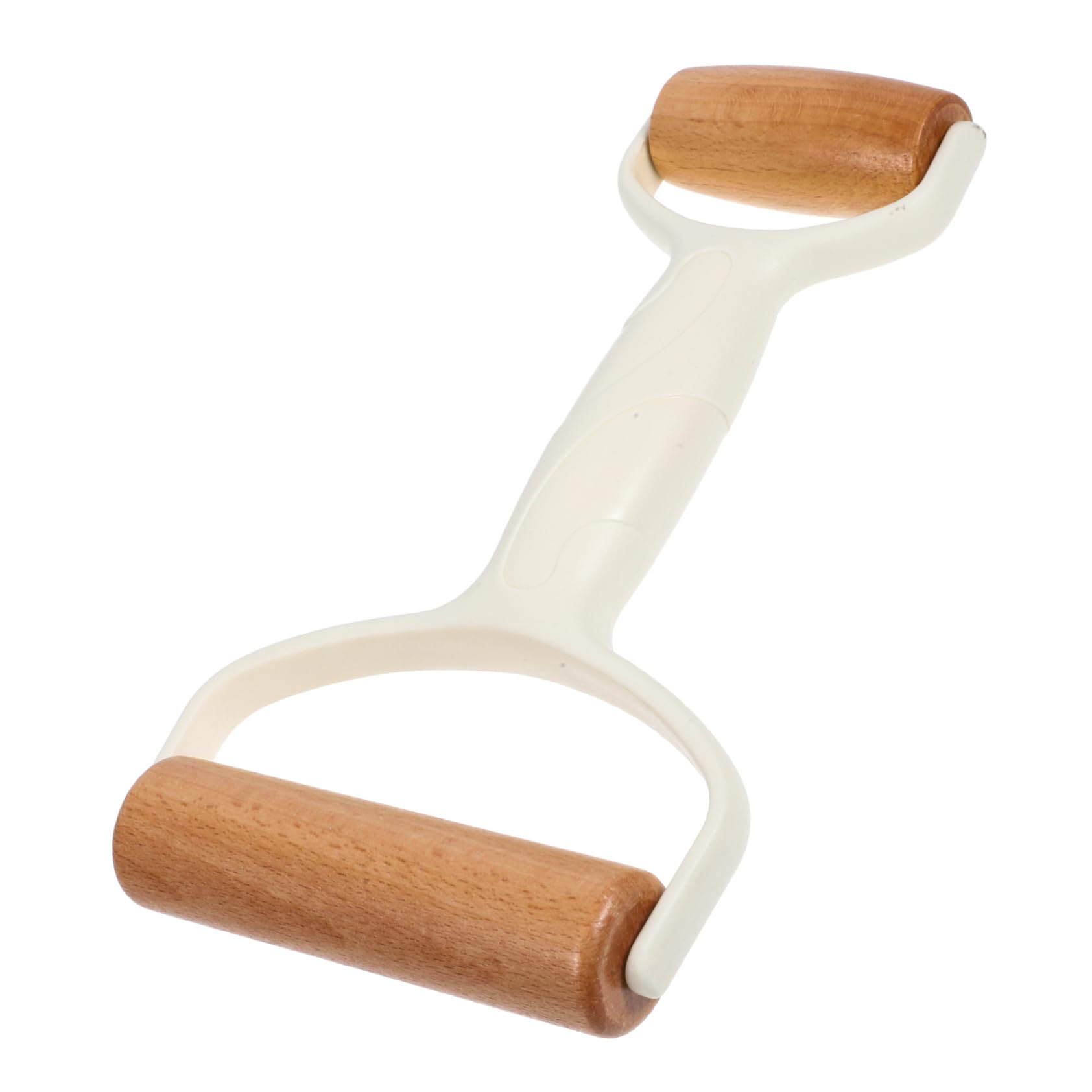PRETYZOOM 4piezas Rodillo De Doble Cabezal Para Pastelería y Pizza Rodillo De Madera y De Limpiar Agarre Cómodo Herramienta De Cocina Esencial