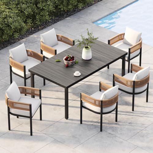 Grand Patio 7-Piece Wicker Set