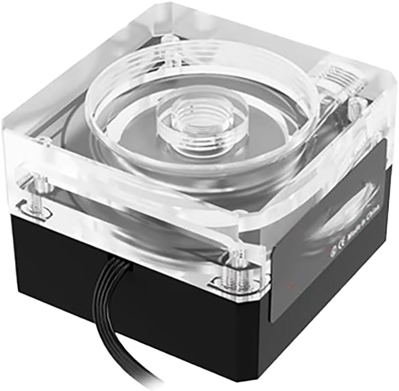 Lelukee CPU vízcsaló szivattyú PWM 800L/H G1/4 számítógéphez