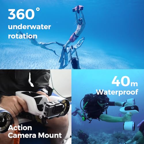 Ficha técnica Reescribe sublue WhiteShark Mix Patinete subacuático con Motores duales Compatible con cámara de acción Deportes acuáticos Buceo para niños y Adultos Cañón - Fernando Cortés