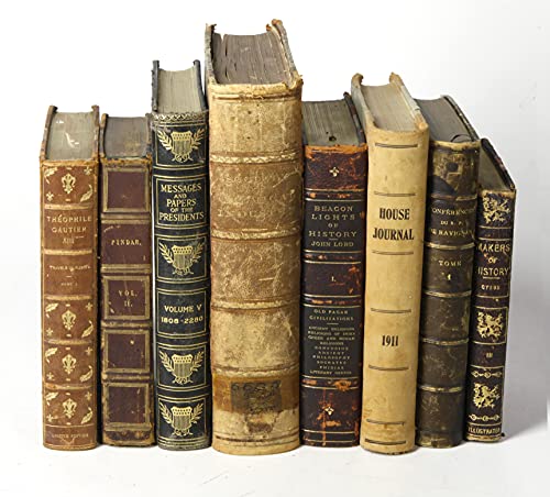 Books for Decoration- Home and Office Decorative Accents-Antique Style (Colonial)
