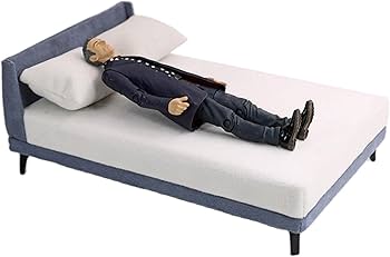 Amazon.co.jp: ミニチュアドールベッドセットDIYシーンドールホーム Amazon.co.jp: ミニチュアドールベッドセットDIYシーンドールホーム