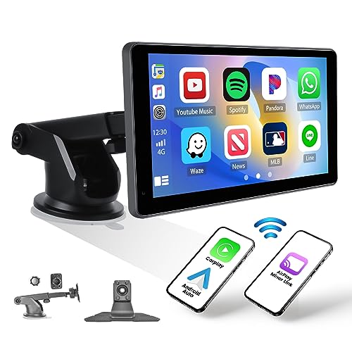 7 Zoll Touchscreen Autoradio, Wireless Apple CarPlay & Android Auto, Bluetooth