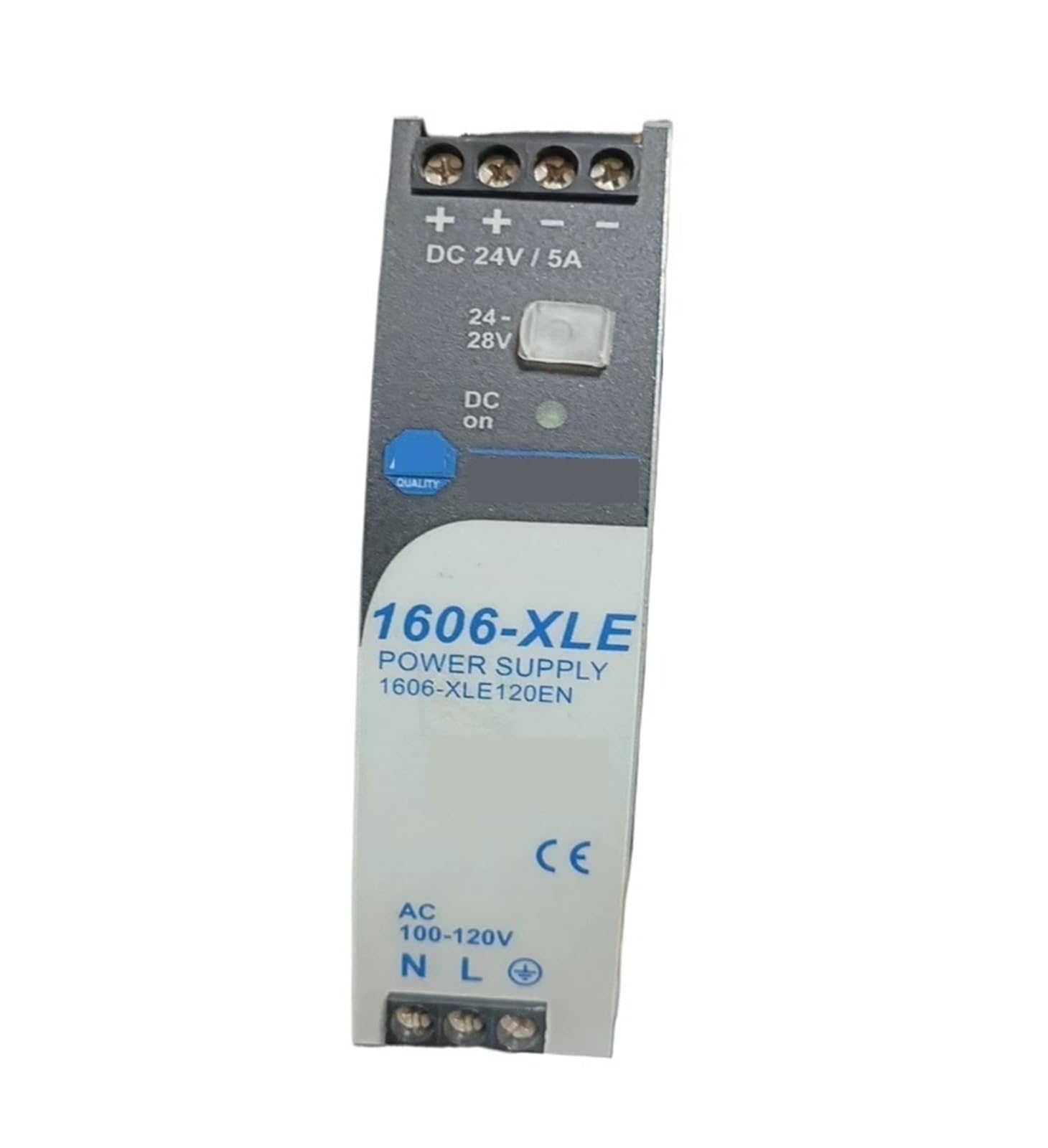 X psblty Switching Power Supply 1606-XLE120EN Input: AC 100–120 V, Output: DC 24 V/5 A, 120 W