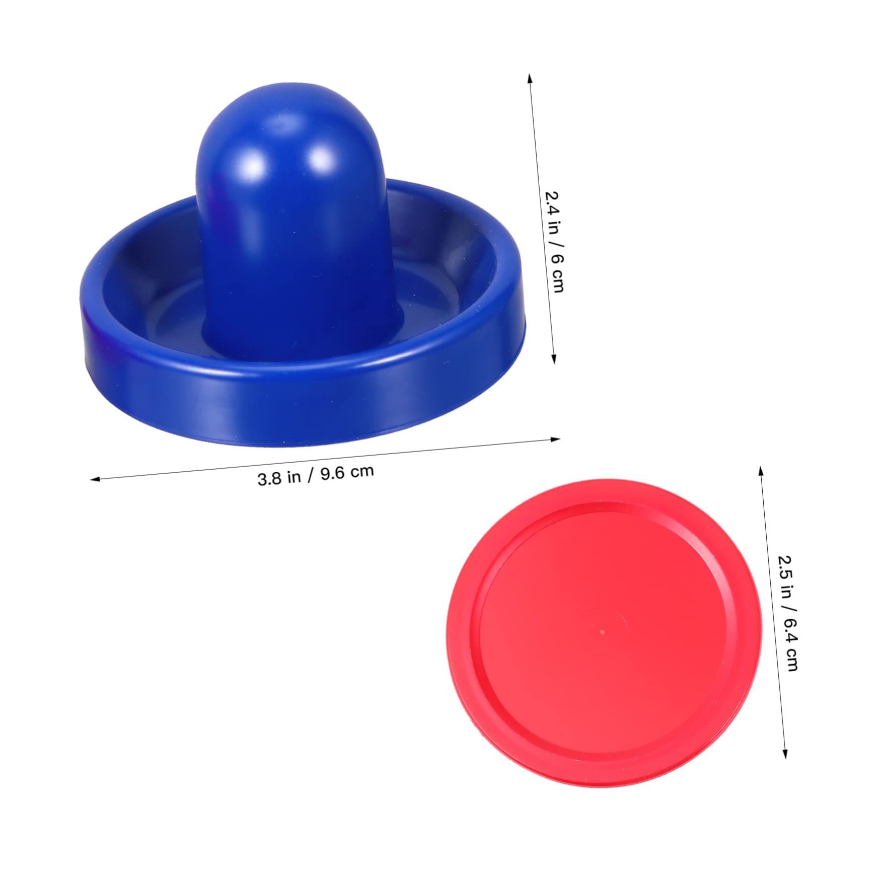 VANZACK hockey dell'aria accessori da tavolo da gioco illumina il disco da air hockey giochi di società giochi società pulsante di plastica per air hockey parti di hockey in plastica