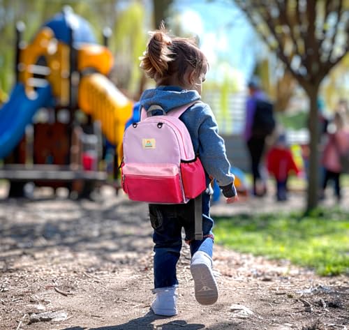Image of STEAMEDBUN Toddler Backpack for Girls 2-4: Kids Backpack Boys Girls - Preschool Kindergarten Daycare Backpacks - 12 inch