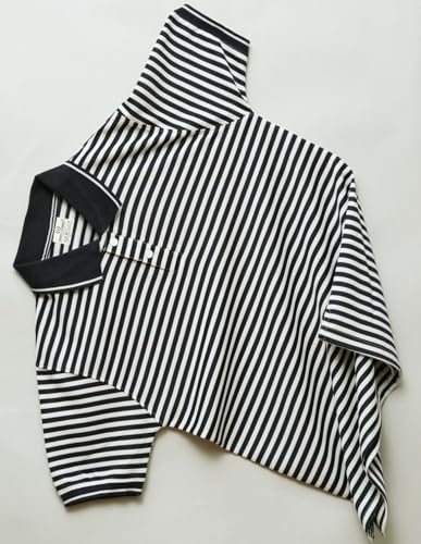 Image of Mack Jonney Men's Striped Cotton Rich Collar Neck T Shirt | Collar Tshirts | Half Sleeves | Striped-Regular Fit-MM423-nw