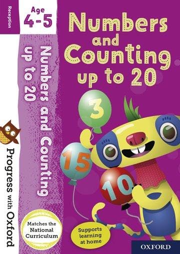 Progress With Oxford: Numbers & Counting upto 20 | Early Learning | Activity Books for Kids | Age 4-5