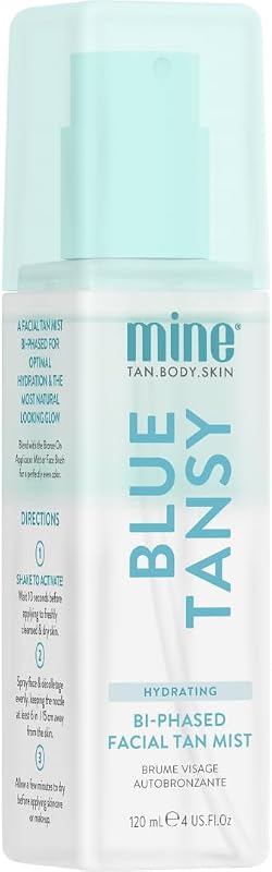 MINETAN BODY.SKIN Névoa facial autobronzeadora bifásica transparente