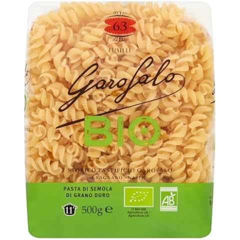 Garofalo Organic Fusilli Italian Dried Pasta Cover