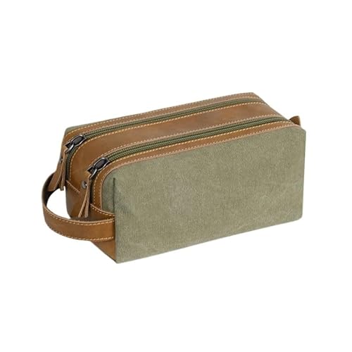 YMGSCC Men's Travel Pu Makeup Bag Toiletries Business Hand held Storage Bags