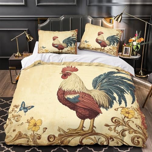 Housse de Couette Carte Ancienne 200x200 Lit Double Microfibre Voyage