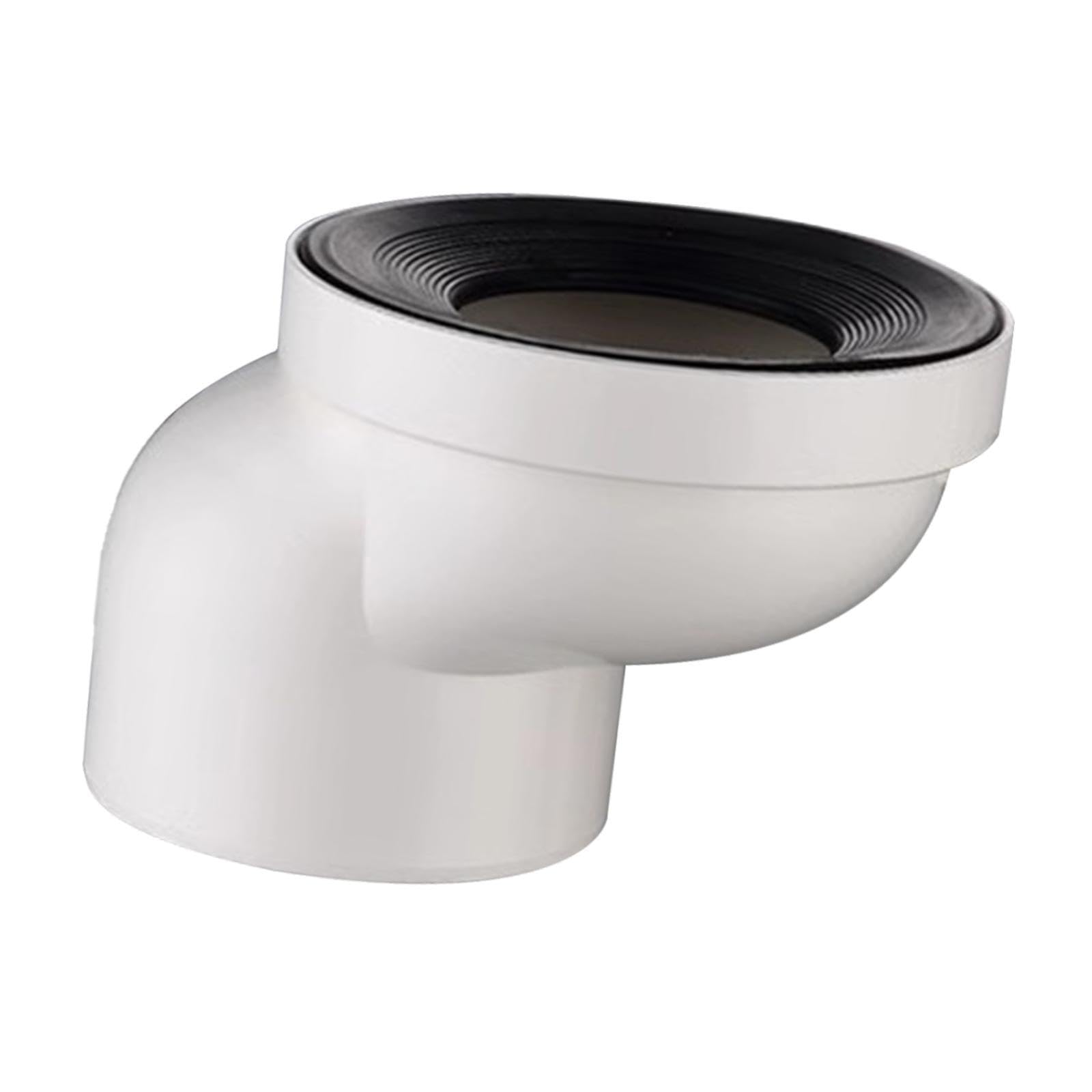 QIXCXAZ Reinforced Toilet Flange Shifter Easy to Install Accessory Ensures Durable High Strength Capabilities for Bathroom Applications Professional, White, 7.5cm
